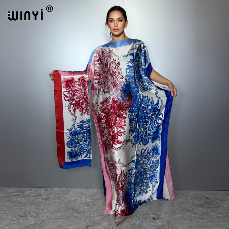 Boho Summer Beach Maxi Dress - Sukienka letnia WINYI w stylu boho,