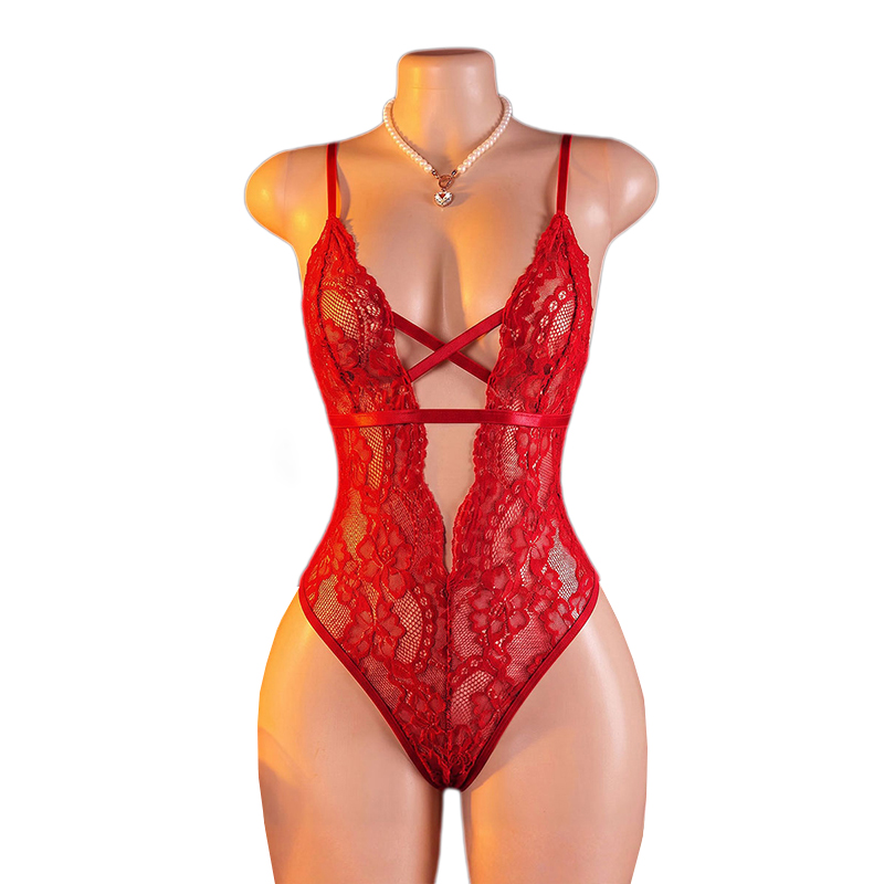 Lingerie - Seksowna damska bielizna, egzotyczny koronkowy body