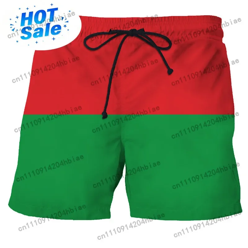 Męskie szorty kąpielowe z flag – Swimwear recenzja i cena