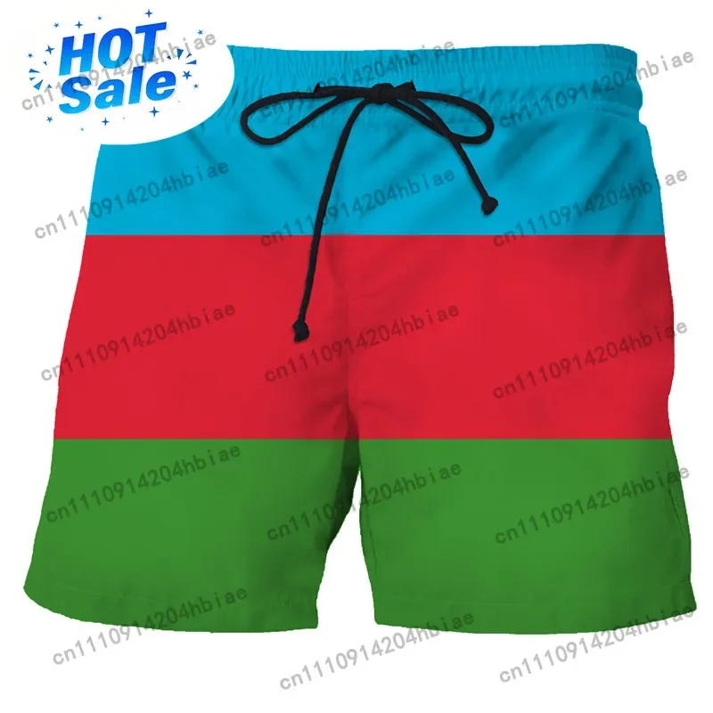 Męskie szorty kąpielowe z flag – Swimwear recenzja i cena