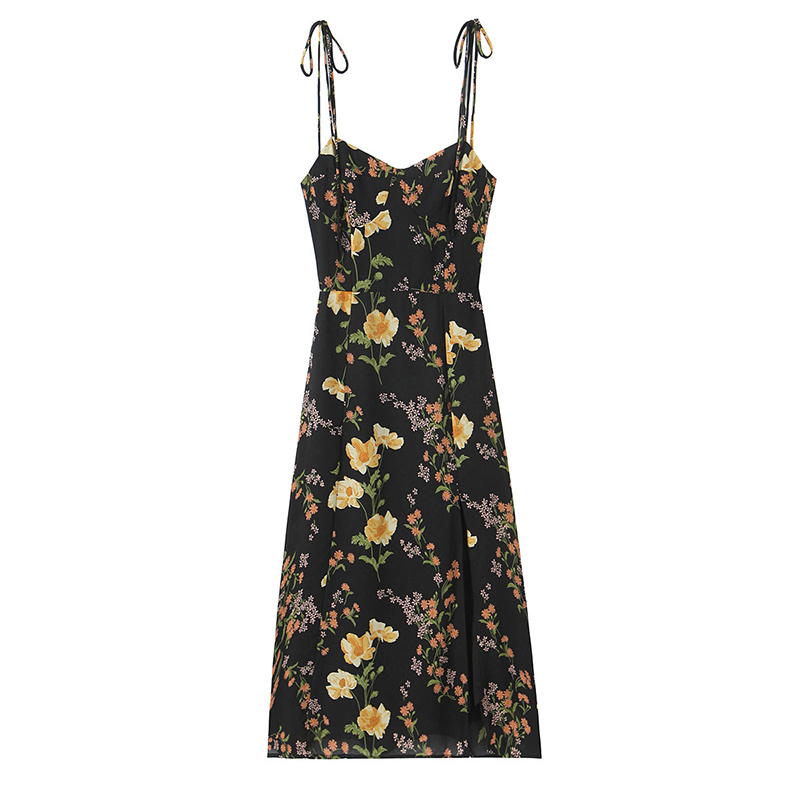 YENKYE French Style Vintage Fl – French Vintage Floral Midi Dress recenzja i cena