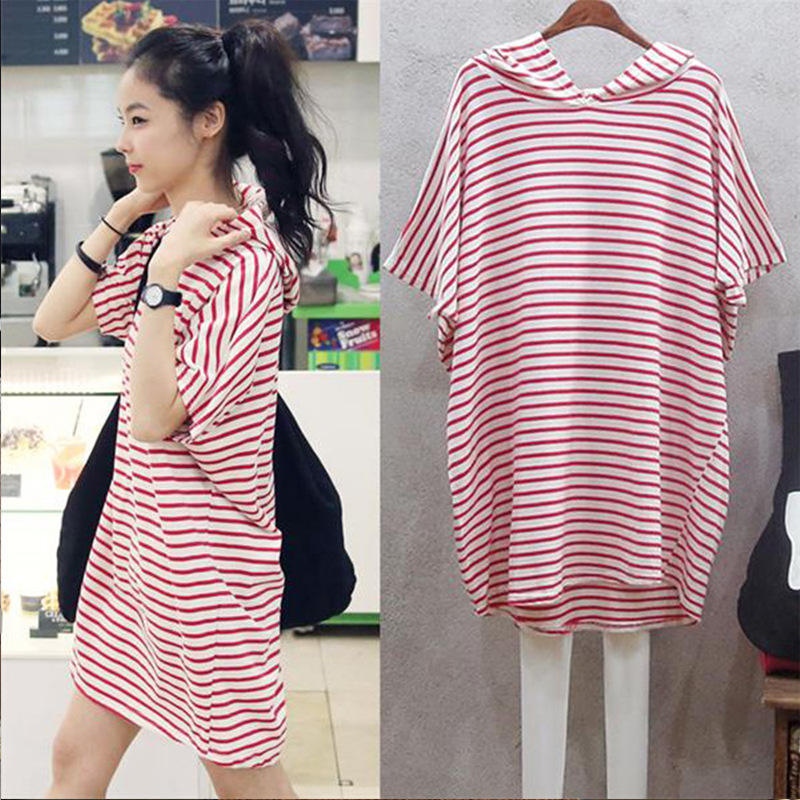 Letnia, luźna sukienka w stylu – Korean Style A Line Shirt Dress recenzja i cena