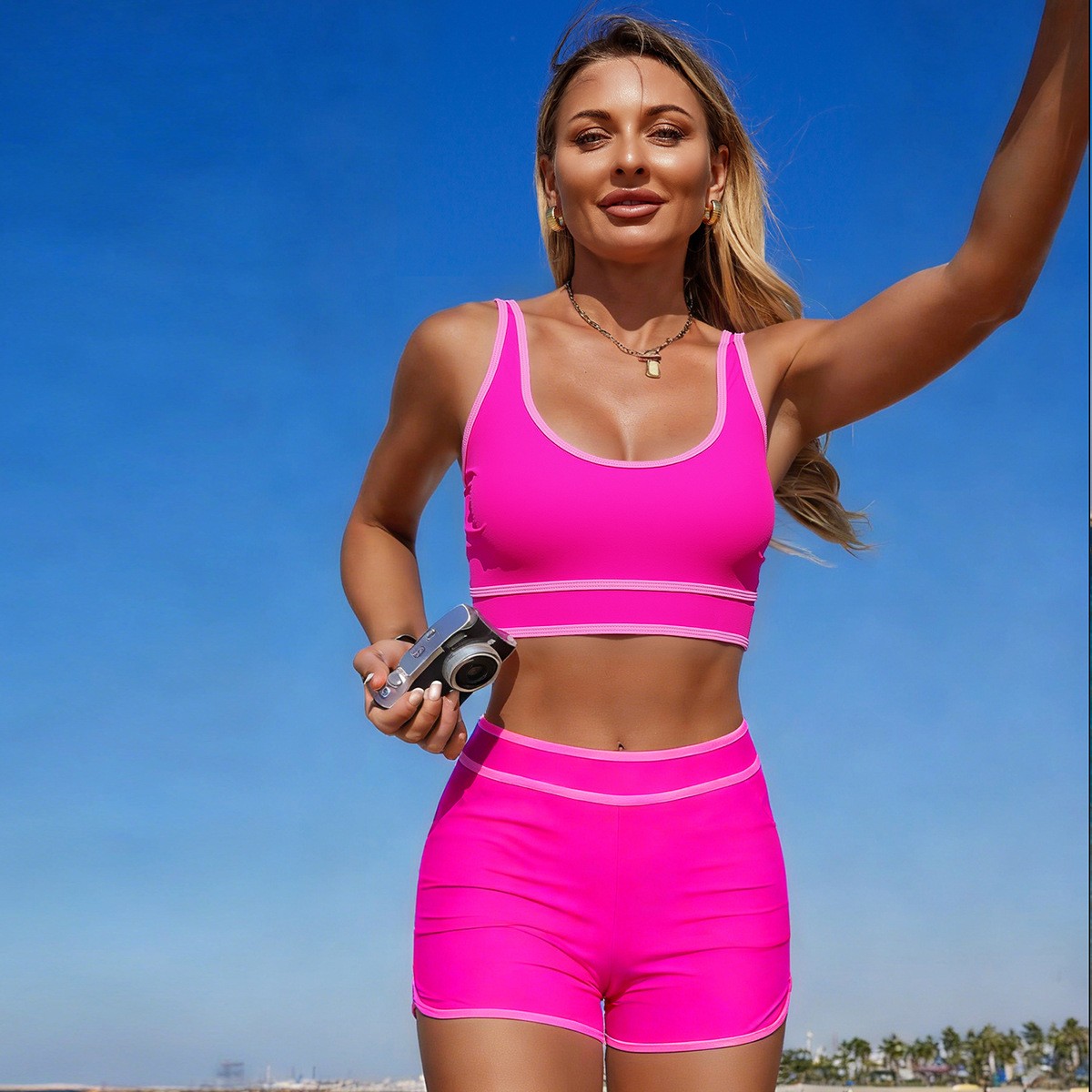 Oliwkowozielone bikini, bezręk – Tops recenzja i cena
