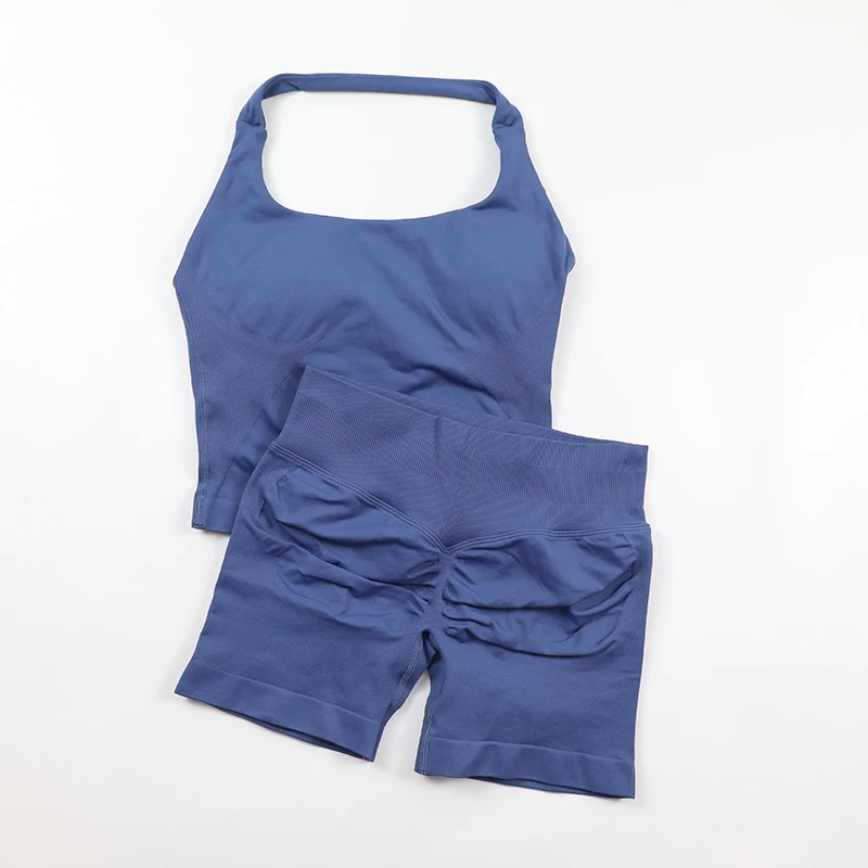 Bezszwowy Zestaw do Jogi Damsk – Seamless Ribbed Workout Tank Top recenzja i cena
