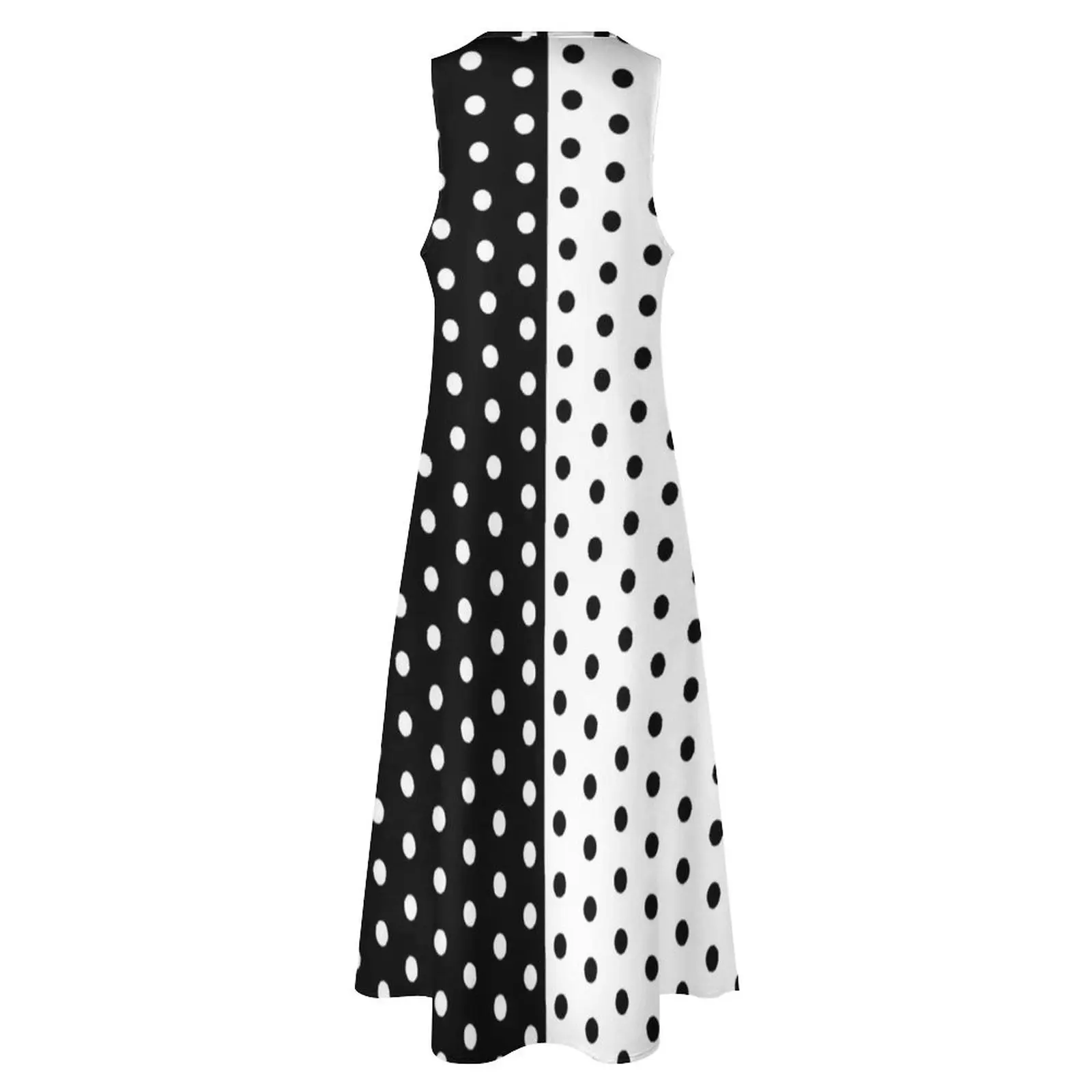Retro Dwukolorowa Sukienka Wio – Boho Summer Beach Maxi Dress recenzja i cena